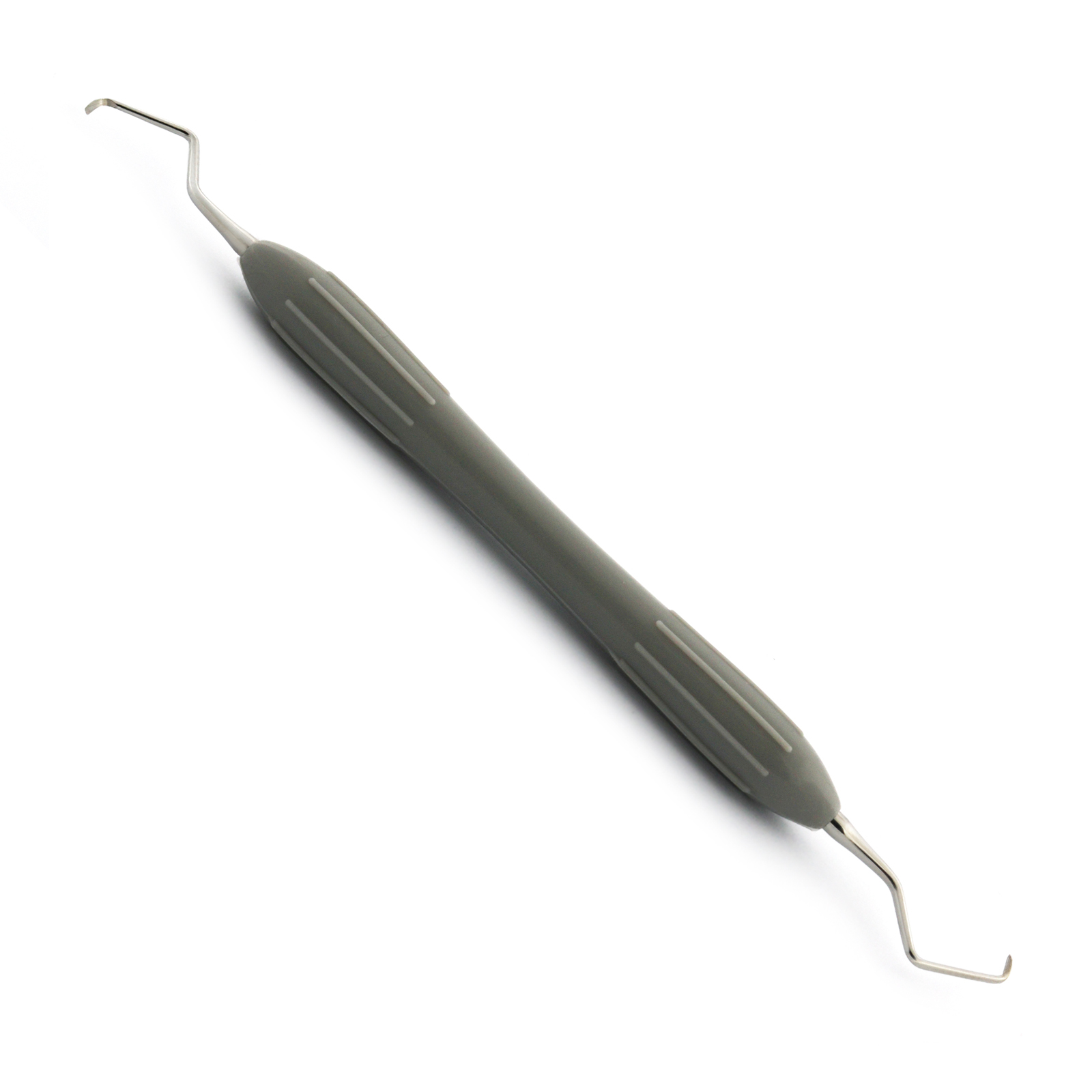Curette Gracey 9/10 ORALITE Per Parodontologia - Strumento Dentale Rivestito Silicone Rosso